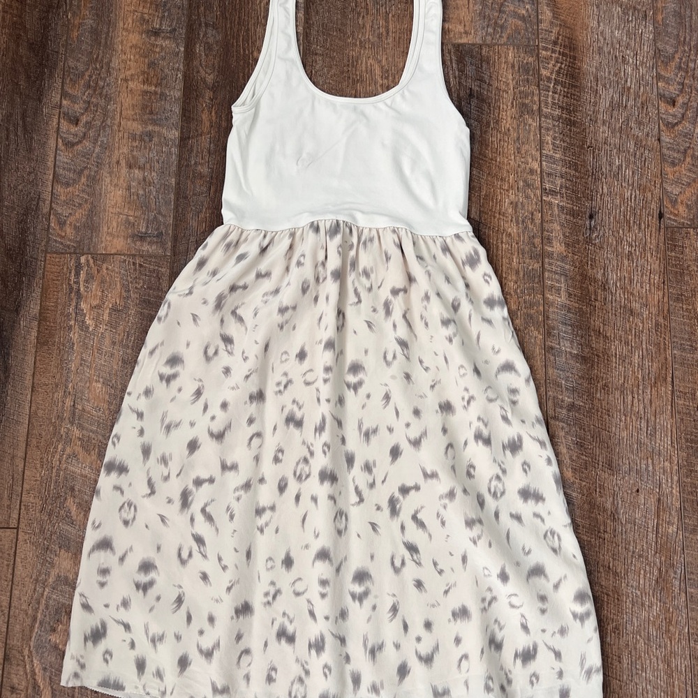 Ivory and Grey Talula Dress